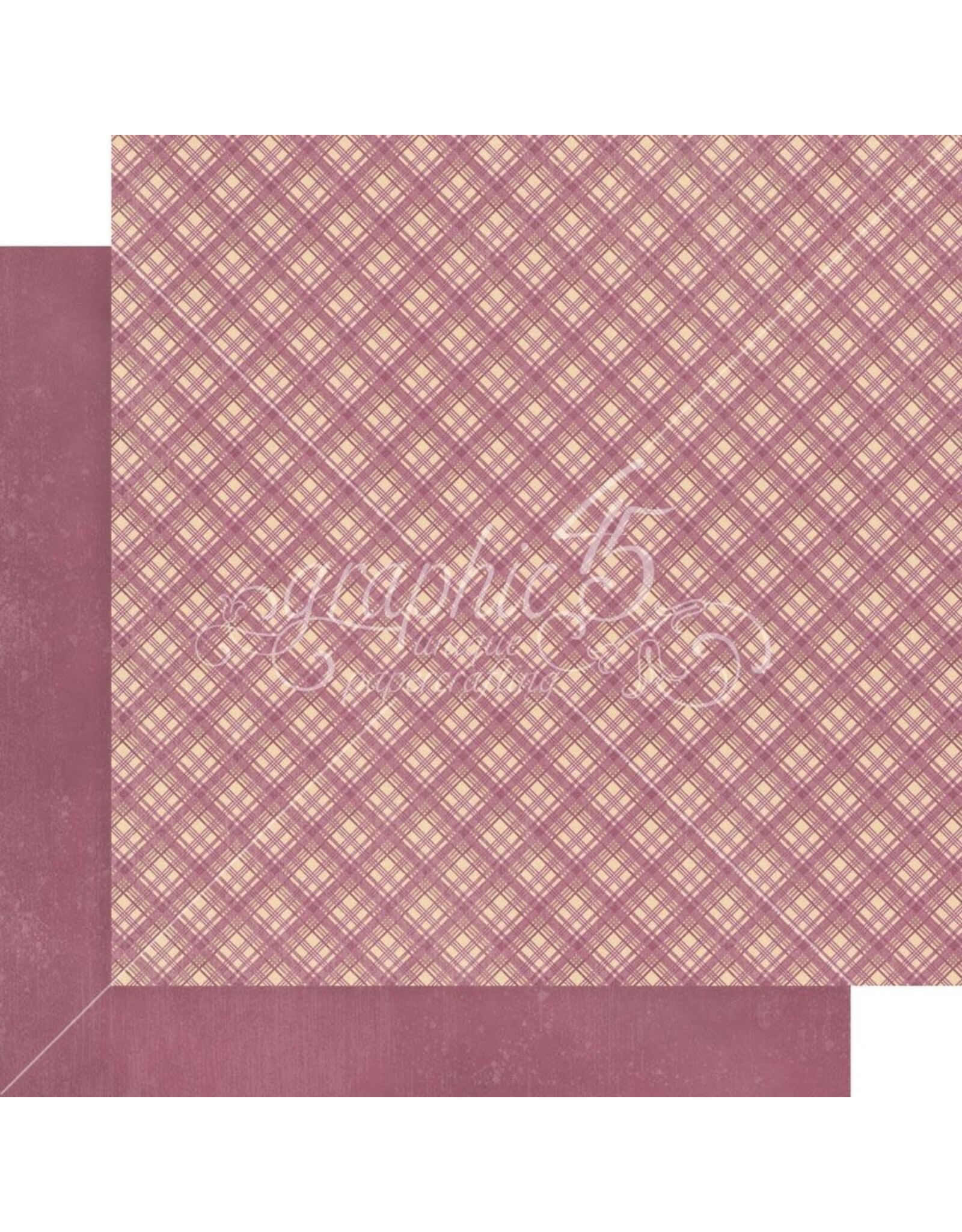 GRAPHIC 45 GRAPHIC 45 HELLO PUMPKIN PATTERNS & SOLIDS COLLECTION PAD 12x12 16 SHEETS