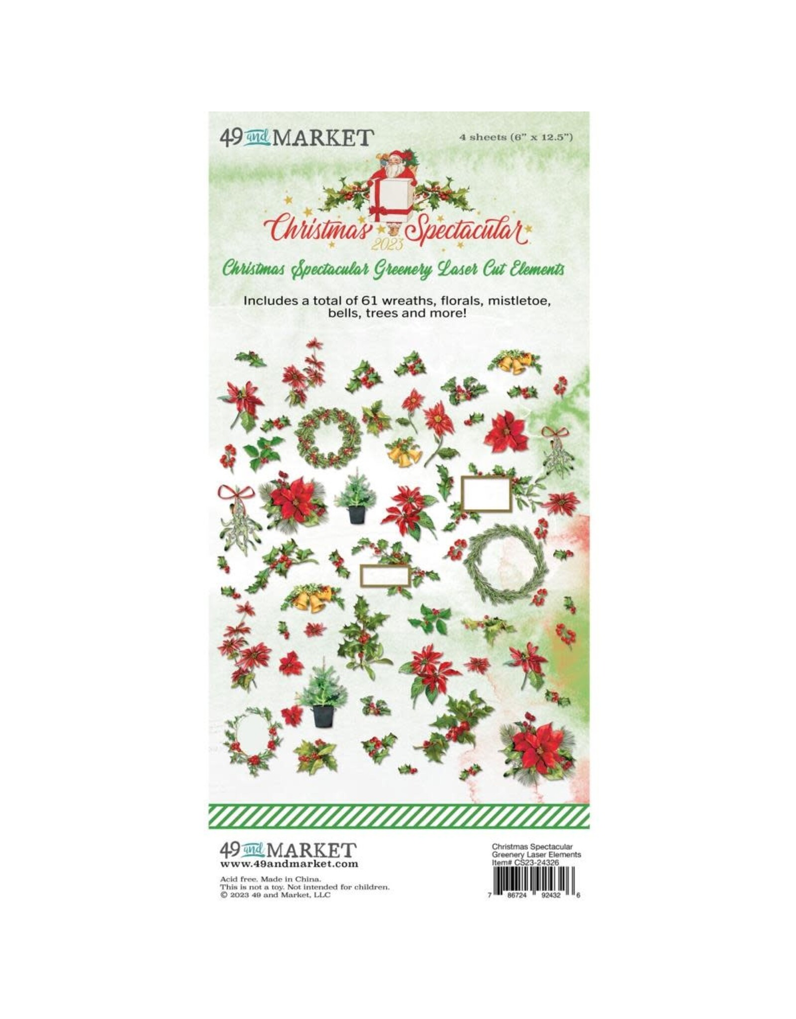 Christmas Spectacular 12x12 Collection Pack - 49 and Market