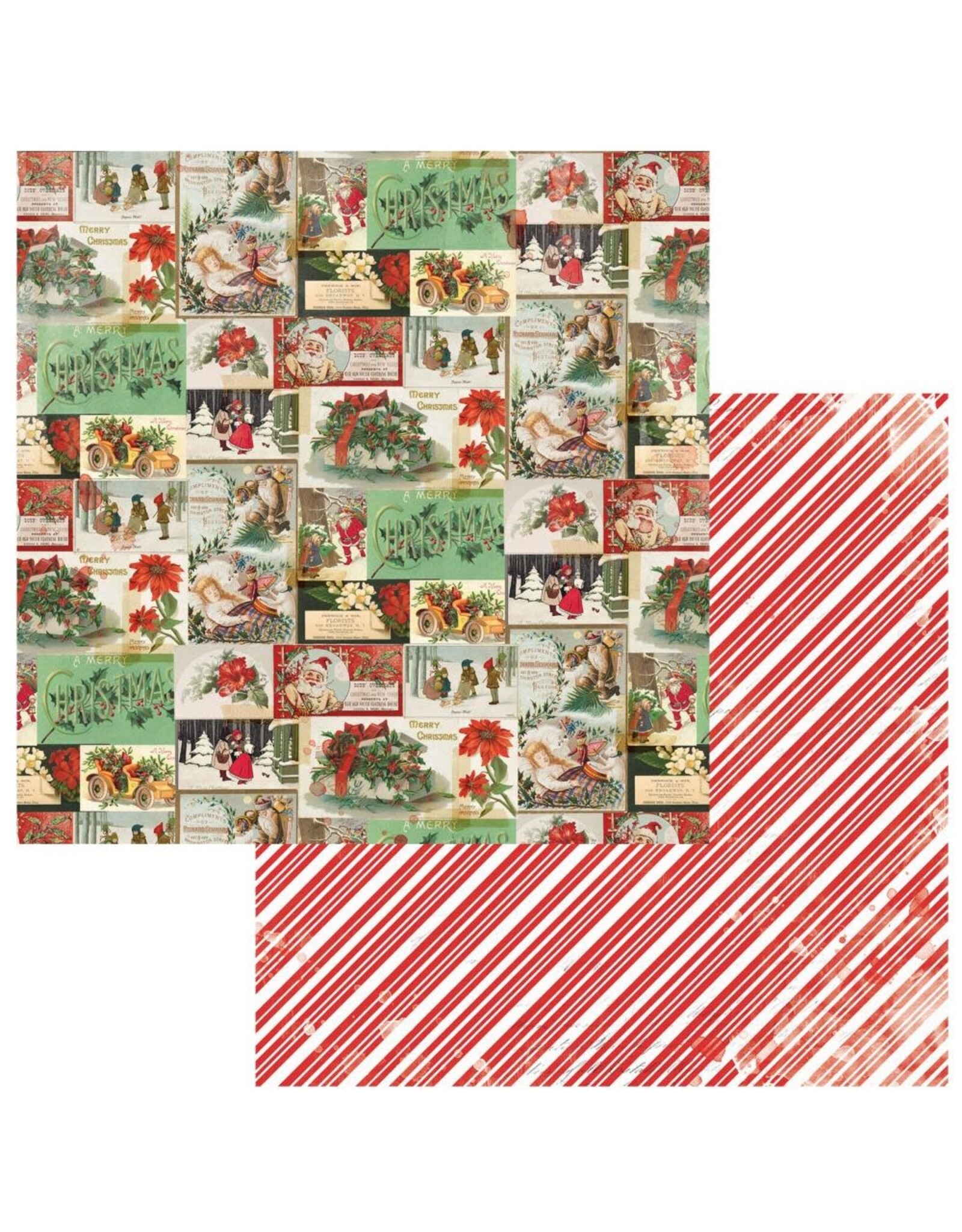 49 And Market Christmas Spectacular 2023 Vignettes 12x12 Cardstock Scrapbook Centrale 3846