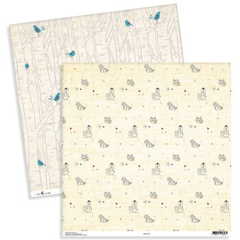 LOVE IN THE MOON COLLECTION UNE SI BELLE NATURE #5 12x12 CARDSTOCK