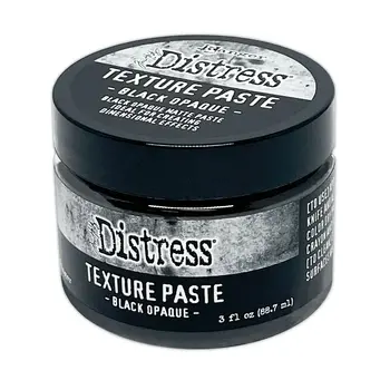 RANGER RANGER TIM HOLTZ DISTRESS BLACK OPAQUE TEXTURE PASTE  3oz