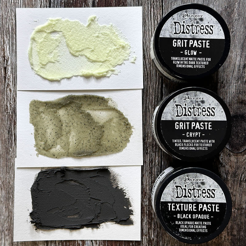 RANGER RANGER TIM HOLTZ DISTRESS BLACK OPAQUE TEXTURE PASTE 3oz
