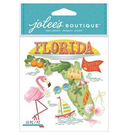 JOLEE’S JOLEE'S BOUTIQUE FLORIDA 3D STICKERS