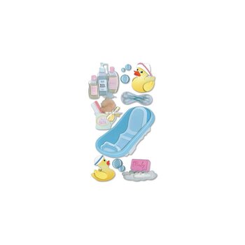 JOLEE'S BOUTIQUE BATH TIME DIMENSIONAL STICKERS