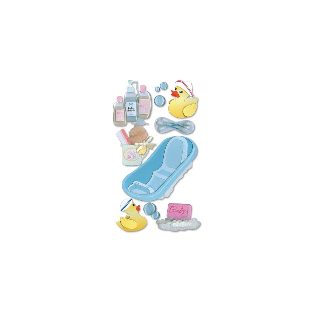 JOLEE'S BOUTIQUE BATH TIME DIMENSIONAL STICKERS