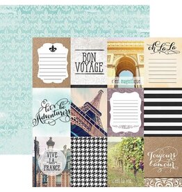 PAPER HOUSE PRODUCTIONS PAPER HOUSE PRODUCTIONS DISCOVER FRANCE 12X12 CARDSTOCK