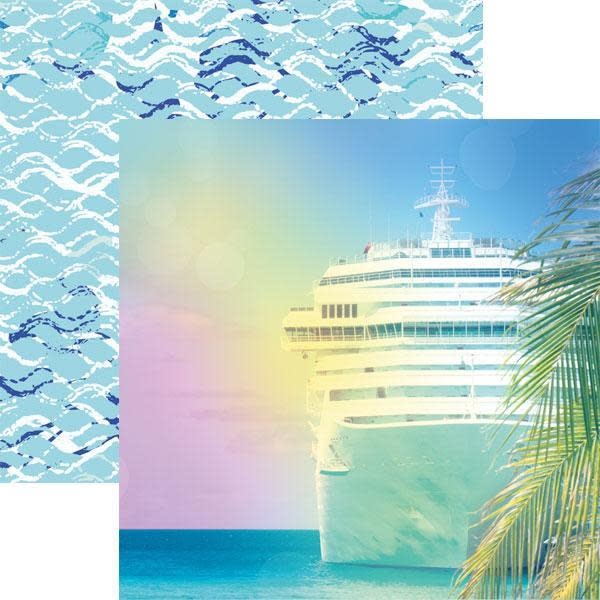PAPER HOUSE PRODUCTIONS PAPER HOUSE PRODUCTIONS PARADISE FOUND CRUISE 12X12 CARDSTOCK