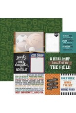PAPER HOUSE PRODUCTIONS PAPER HOUSE PRODUCTIONS ALL STAR SPORTS MVP TAGS 12X12 CARDSTOCK