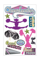 PAPER HOUSE PRODUCTIONS PAPER HOUSE CHEERLEADING 3D STICKERS