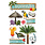 PAPER HOUSE PRODUCTIONS PAPER HOUSE CARIBBEAN 3D STICKERS