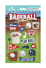 PAPER HOUSE PRODUCTIONS PAPER HOUSE ESSENTIALS BASEBALL 3D STICKERS