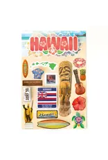 PAPER HOUSE PRODUCTIONS PAPER HOUSE DESTINATIONS HAWAII 3D STICKERS