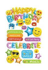 PAPER HOUSE PRODUCTIONS PAPER HOUSE HAPPY BIRTHDAY 3D STICKERS
