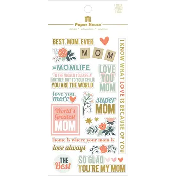PAPER HOUSE PRODUCTIONS PAPER HOUSE MOM FAMILY STICKERS