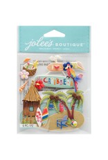 JOLEE’S JOLEES BOUTIQUE 3D STICKERS CARIBBEAN