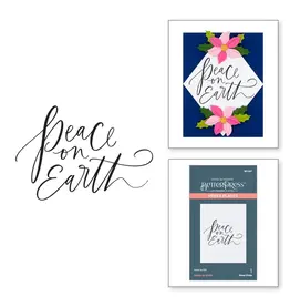 SPELLBINDERS SPELLBINDERS BETTERPRESS PEACE ON EARTH PRESS PLATE