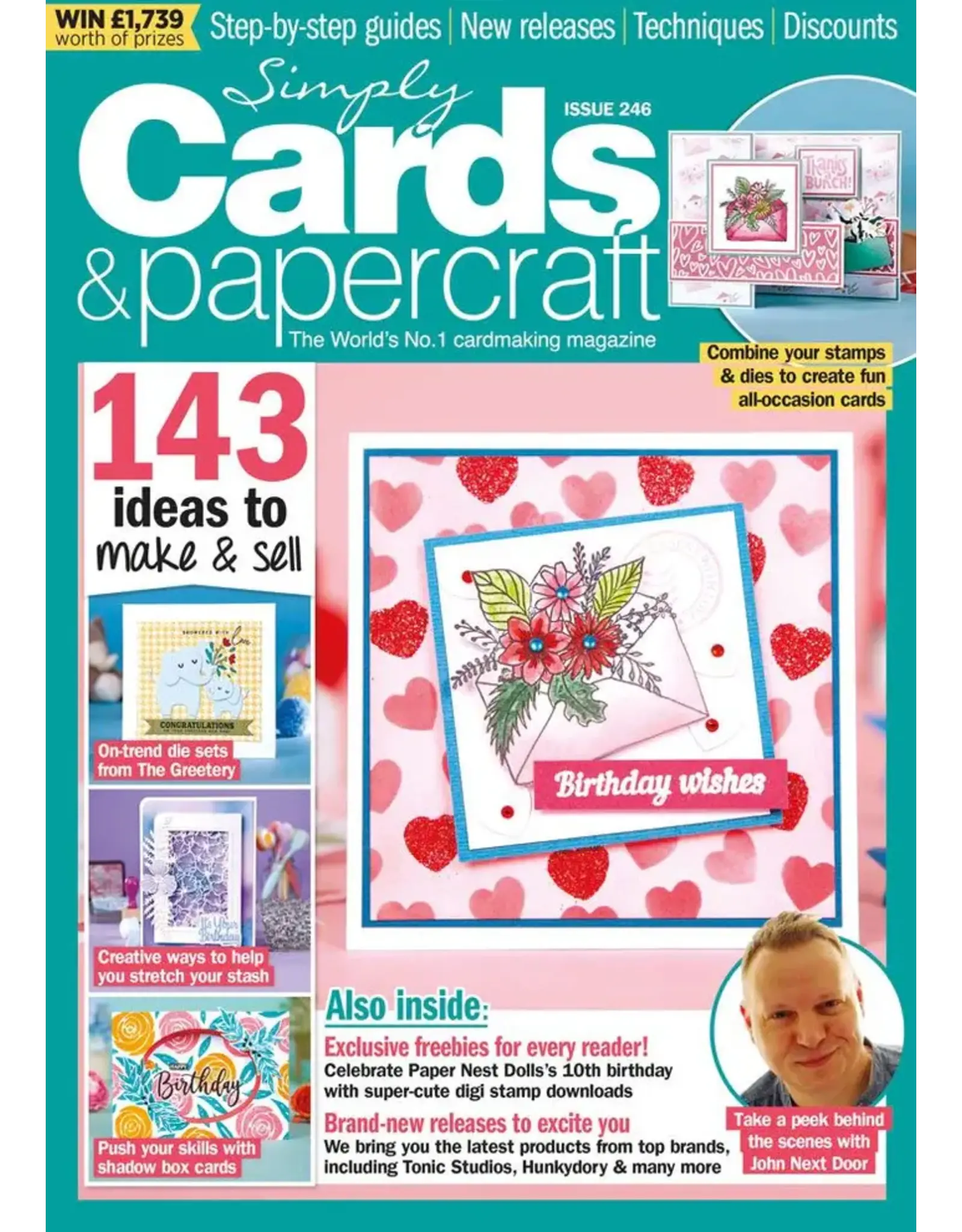 HUNKYDORY CRAFTS LTD. SIMPLY CARDS & PAPERCRAFT - ISSUE 246