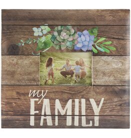 MBI MBI MY FAMILY POSTBOUND 12X12 ALBUM WITH WINDOW