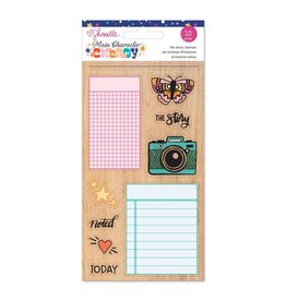 AMERICAN CRAFTS AMERICAN CRAFTS SHIMELLE MAIN CHARACTER ENERGY THE STORY CLEAR STAMP SET