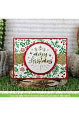 LAWN FAWN LAWN FAWN FOILED SENTIMENTS: MERRY CHRISTMAS HOT FOIL PLATE