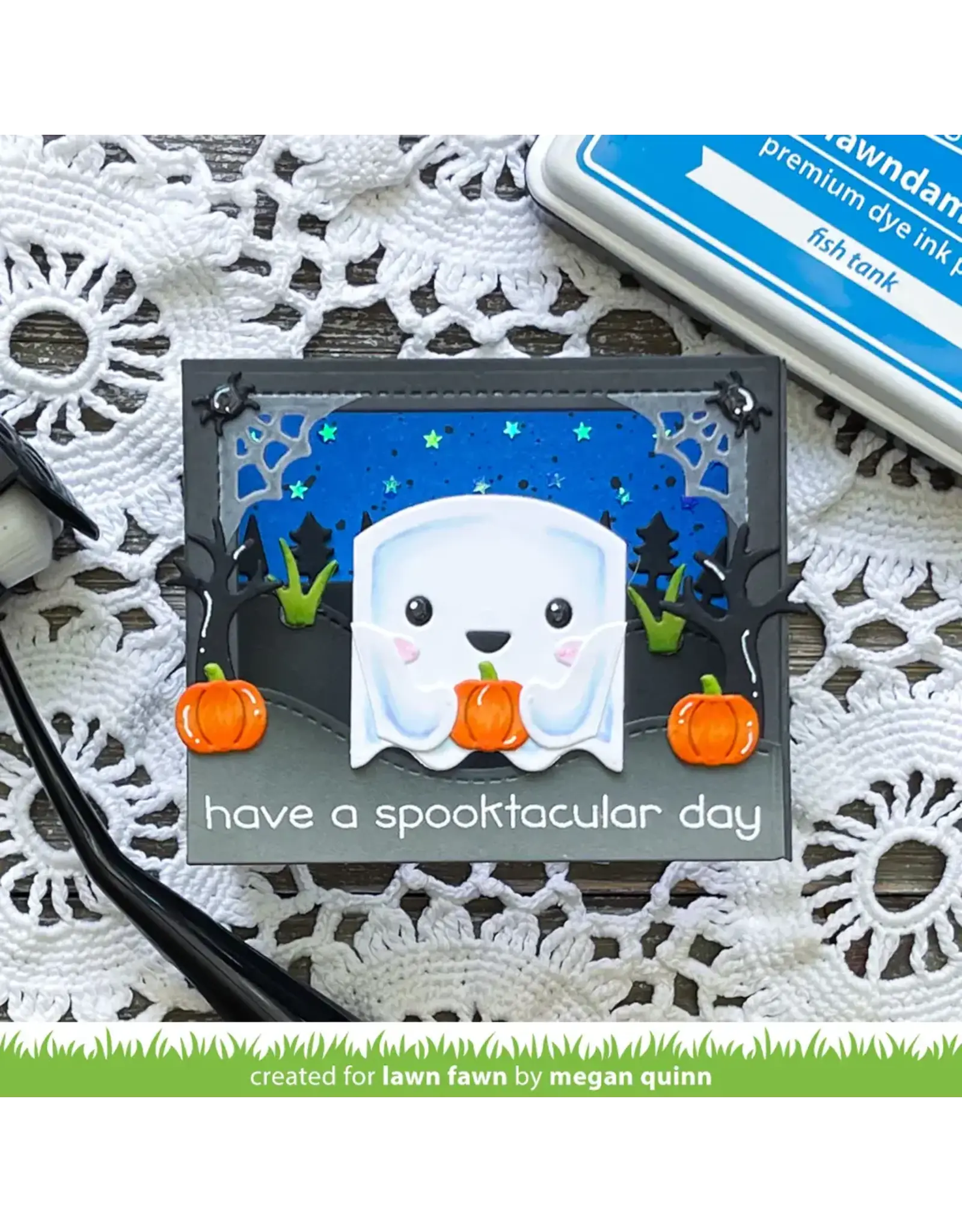 LAWN FAWN LAWN FAWN TINY GIFT BOX GHOST ADD-ON DIE SET