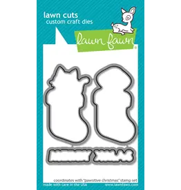 LAWN FAWN LAWN FAWN PAWSITIVE CHRISTMAS DIE SET