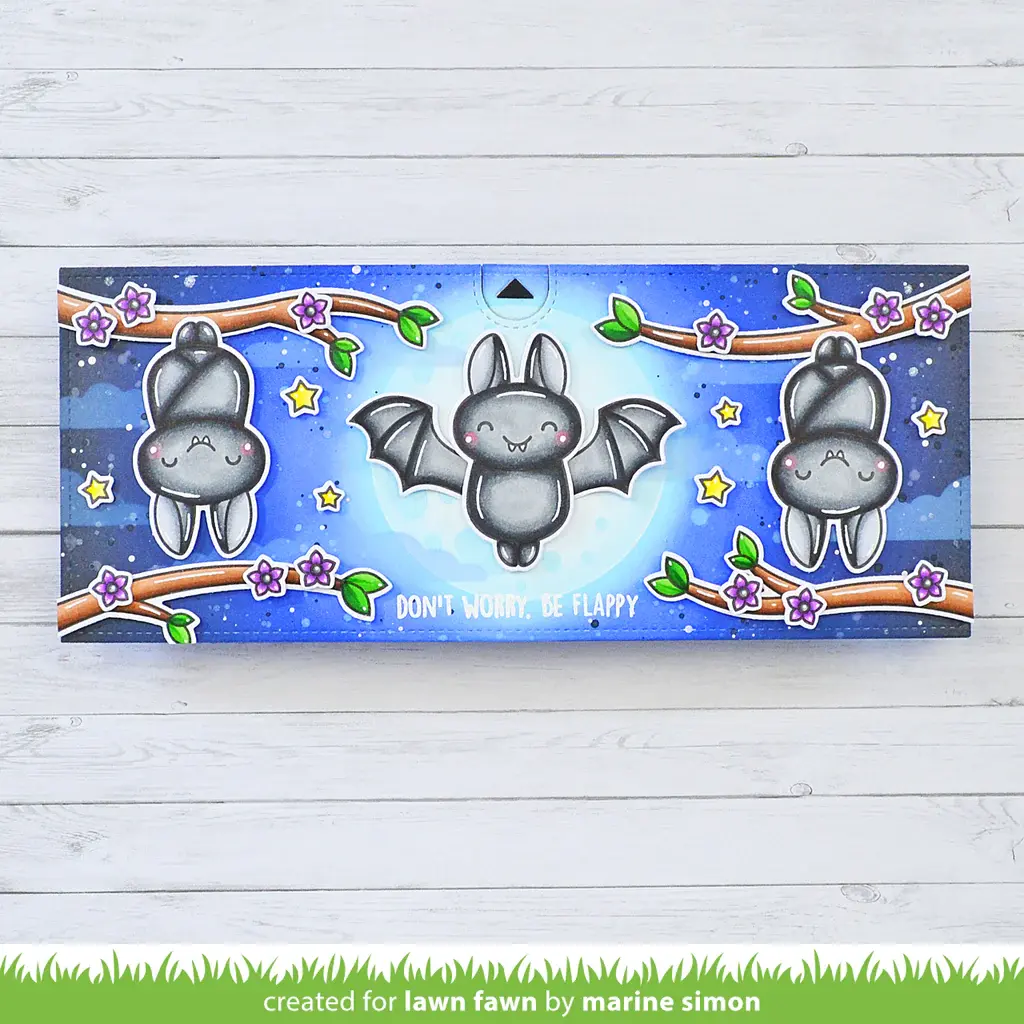 LAWN FAWN LAWN FAWN BATTY FOR YOU CLEAR STAMP SET