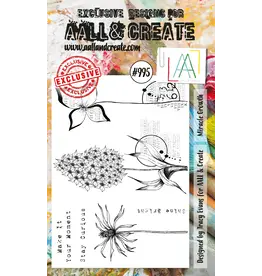 AALL & CREATE AALL & CREATE TRACY EVANS #995 MIRACLE GROWTH A6 CLEAR STAMP SET