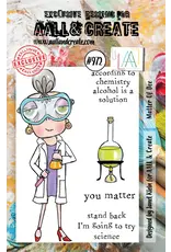 AALL & CREATE AALL & CREATE JANET KLEIN #972 MATTER OF DEE A7 CLEAR STAMP SET
