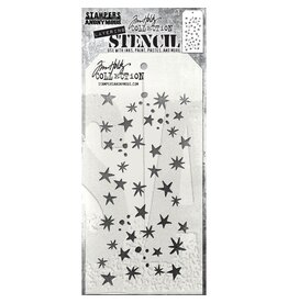 STAMPERS ANONYMOUS STAMPERS ANONYMOUS TIM HOLTZ SPELLBOUND LAYERING STENCIL
