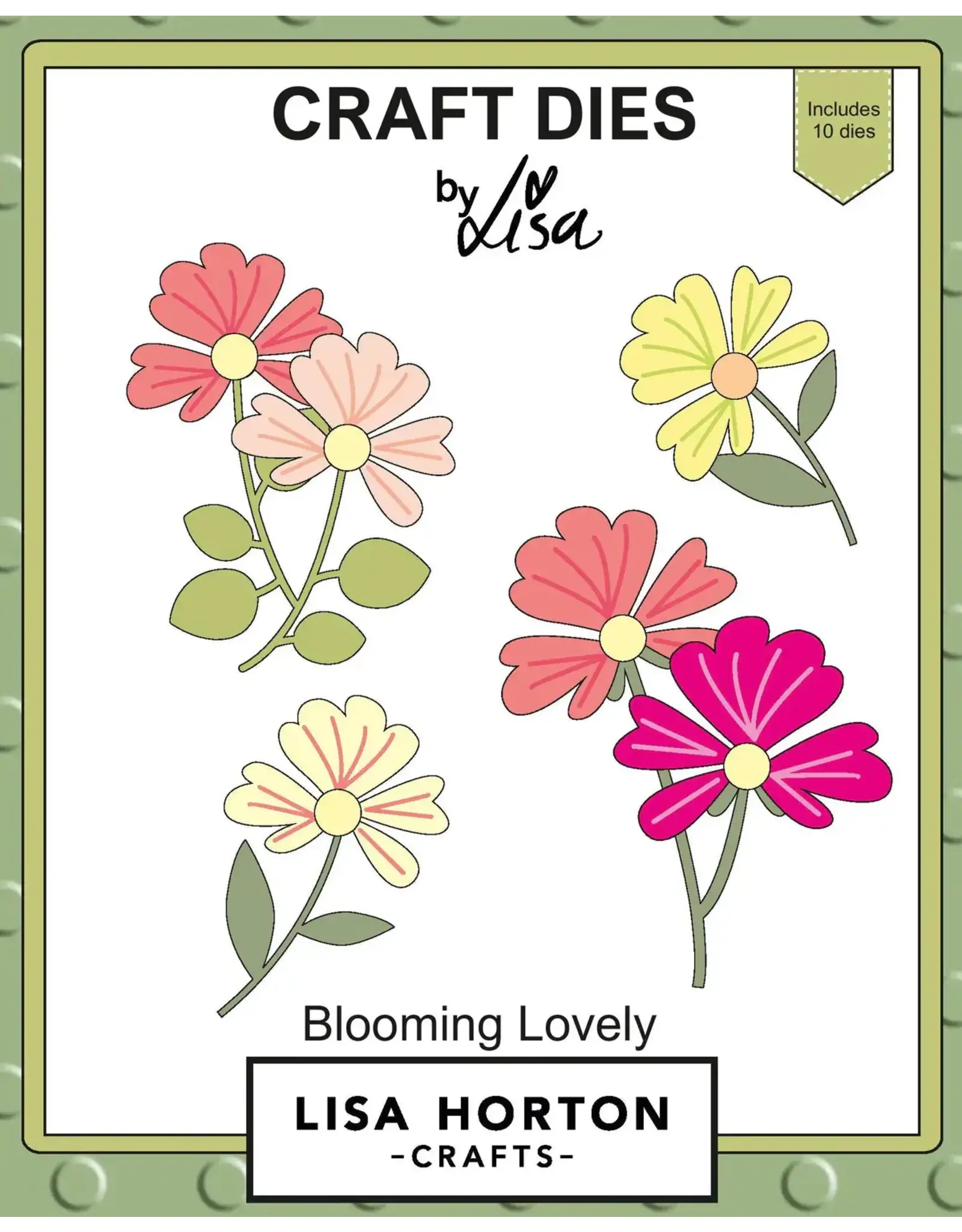 LISA HORTON CRAFTS LISA HORTON CRAFTS BLOOMING LOVELY DIE SET