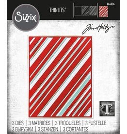 SIZZIX SIZZIX TIM HOLTZ THINLITS LAYERED STRIPES DIE SET