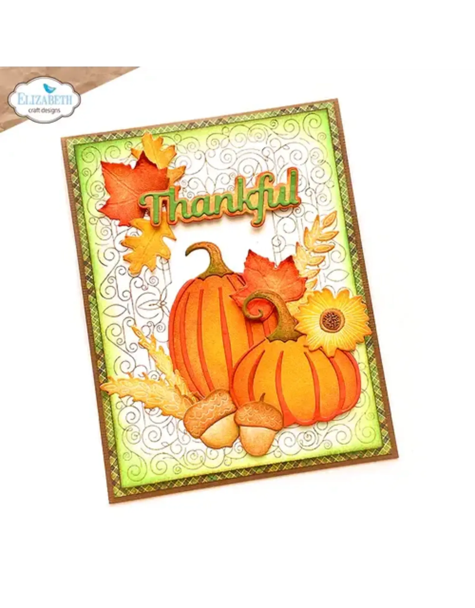 ELIZABETH CRAFT DESIGNS ELIZABETH CRAFT DESIGNS EVERYDAY ELEMENTS BY ANNETTE GREEN FESTIVE HARVEST DIE SET