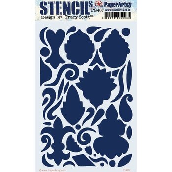 PAPER ARTSY PAPER ARTSY TRACY SCOTT PS407 STENCIL