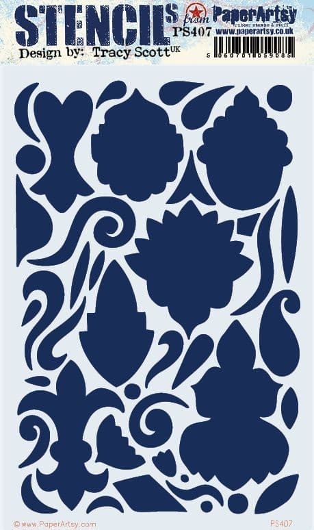PAPER ARTSY PAPER ARTSY TRACY SCOTT PS407 STENCIL
