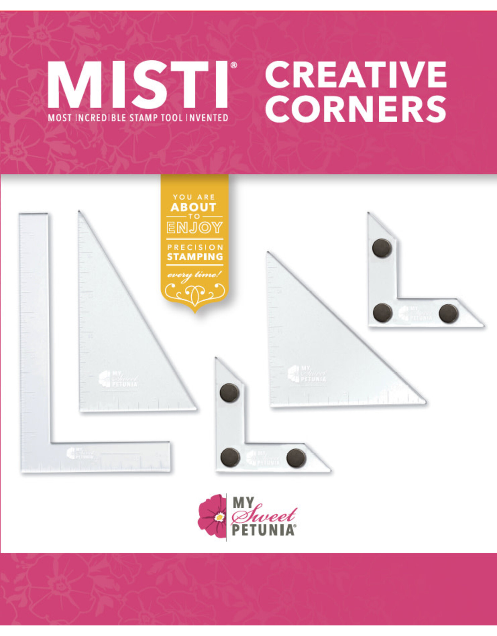 MY SWEET PETUNIA MY SWEET PETUNIA MISTI CREATIVE CORNERS STAMP TOOL