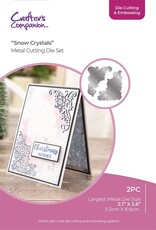 CRAFTERS COMPANION CRAFTER'S COMPANION SNOW CRYSTALS DIE-CUTTING & EMBOSSING DIE SET