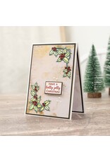CRAFTERS COMPANION CRAFTER'S COMPANION ENTWINED HOLLY DIE-CUTTING & EMBOSSING DIE SET