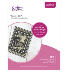 CRAFTERS COMPANION CRAFTER'S COMPANION SPIDER SILK DIE-CUTTING & EMBOSSING DIE SET