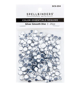 SPELLBINDERS SPELLBINDERS SILVER SMOOTH DISC COLOR ESSENTIAL SEQUINS