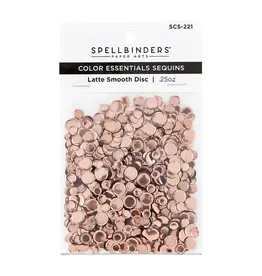 SPELLBINDERS SPELLBINDERS LATTE SMOOTH DISC COLOR ESSENTIAL SEQUINS