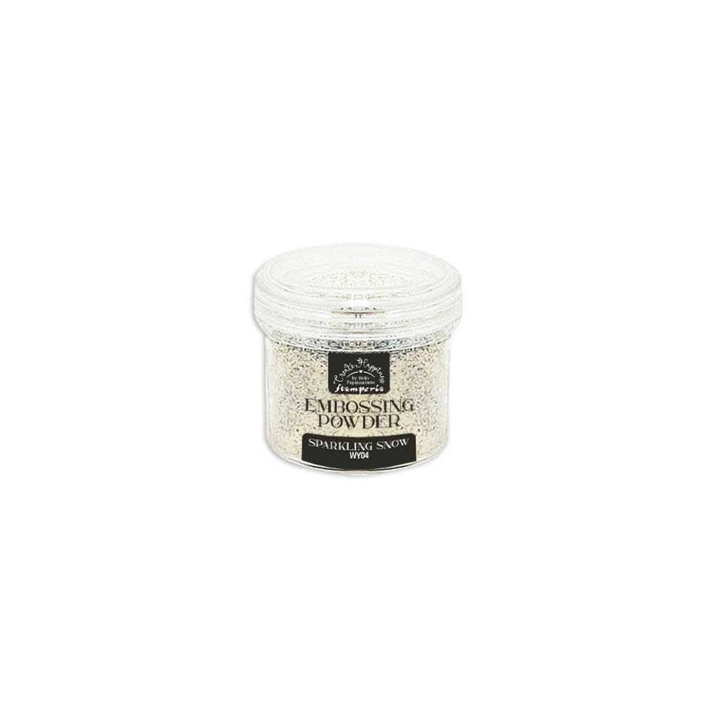 STAMPERIA STAMPERIA VICKY PAPAIOANNOU CREATE HAPPINESS SPARKLING SNOW EMBOSSING POWDER