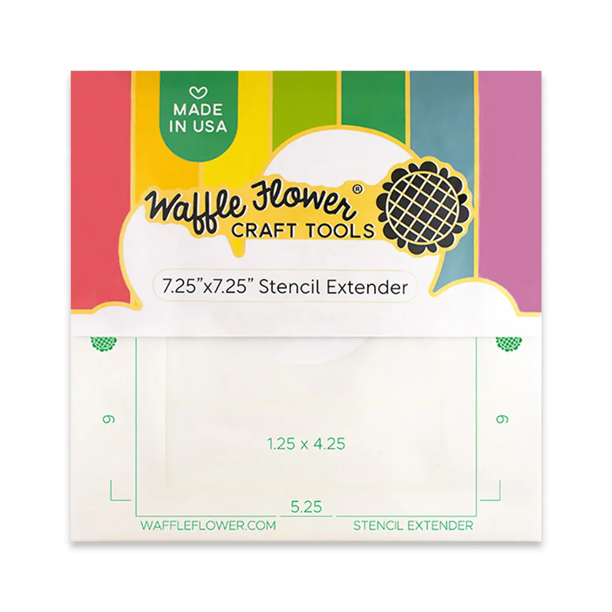 WAFFLE FLOWER WAFFLE FLOWER STENCIL EXTENDER