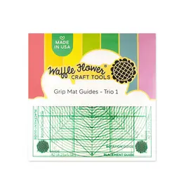 WAFFLE FLOWER WAFFLE FLOWER 6x6 GRIP MAT GUIDES - TRIO 1