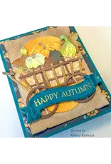 HONEY BEE HONEY BEE STAMPS LOVELY LAYERS: FALL BOUNTY DIE SET