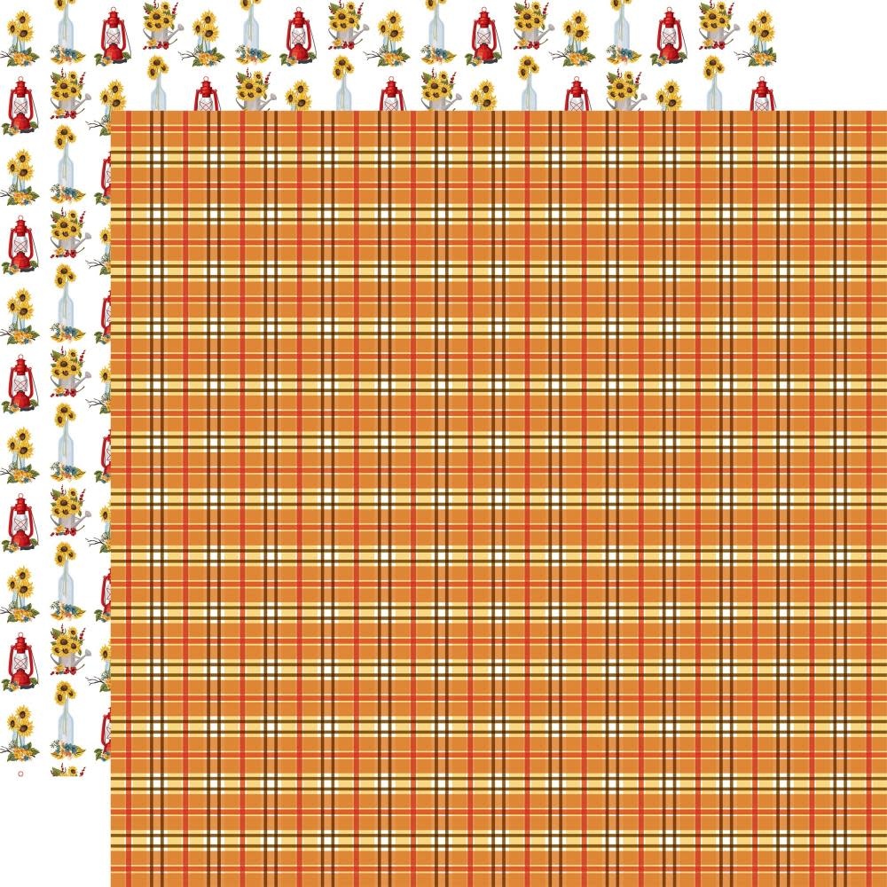 CARTA BELLA CARTA BELLA STEVEN DUNCAN FALL FUN FLANNEL WARMTH 12x12 CARDSTOCK