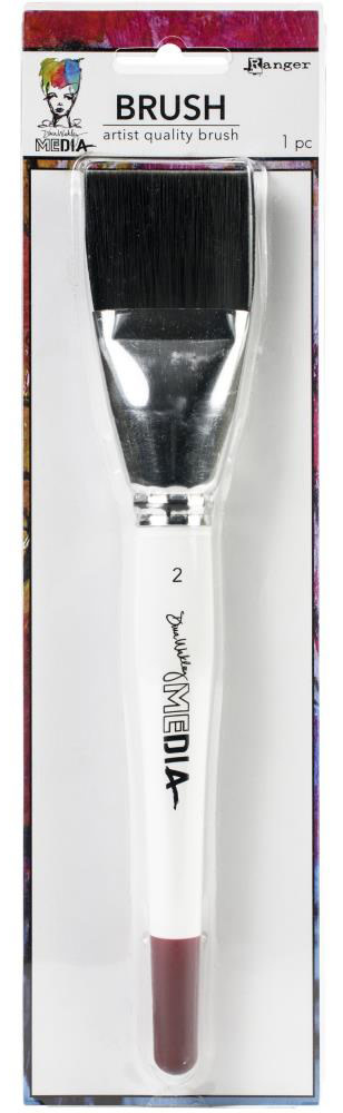 RANGER RANGER DINA WAKLEY MEDIA STIFF BRISTLE BRUSH 2''