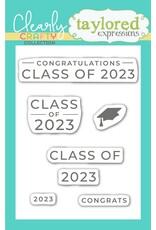 TAYLORED EXPRESSIONS TAYLORED EXPRESSIONS CLASS OF 2023 CLEAR STAMP SET