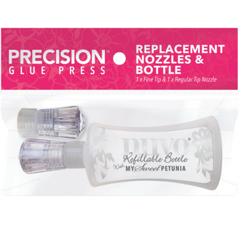 MY SWEET PETUNIA MY SWEET PETUNIA PRECISION GLUE PRESS REPLACEMENT NOZZLES & BOTTLE