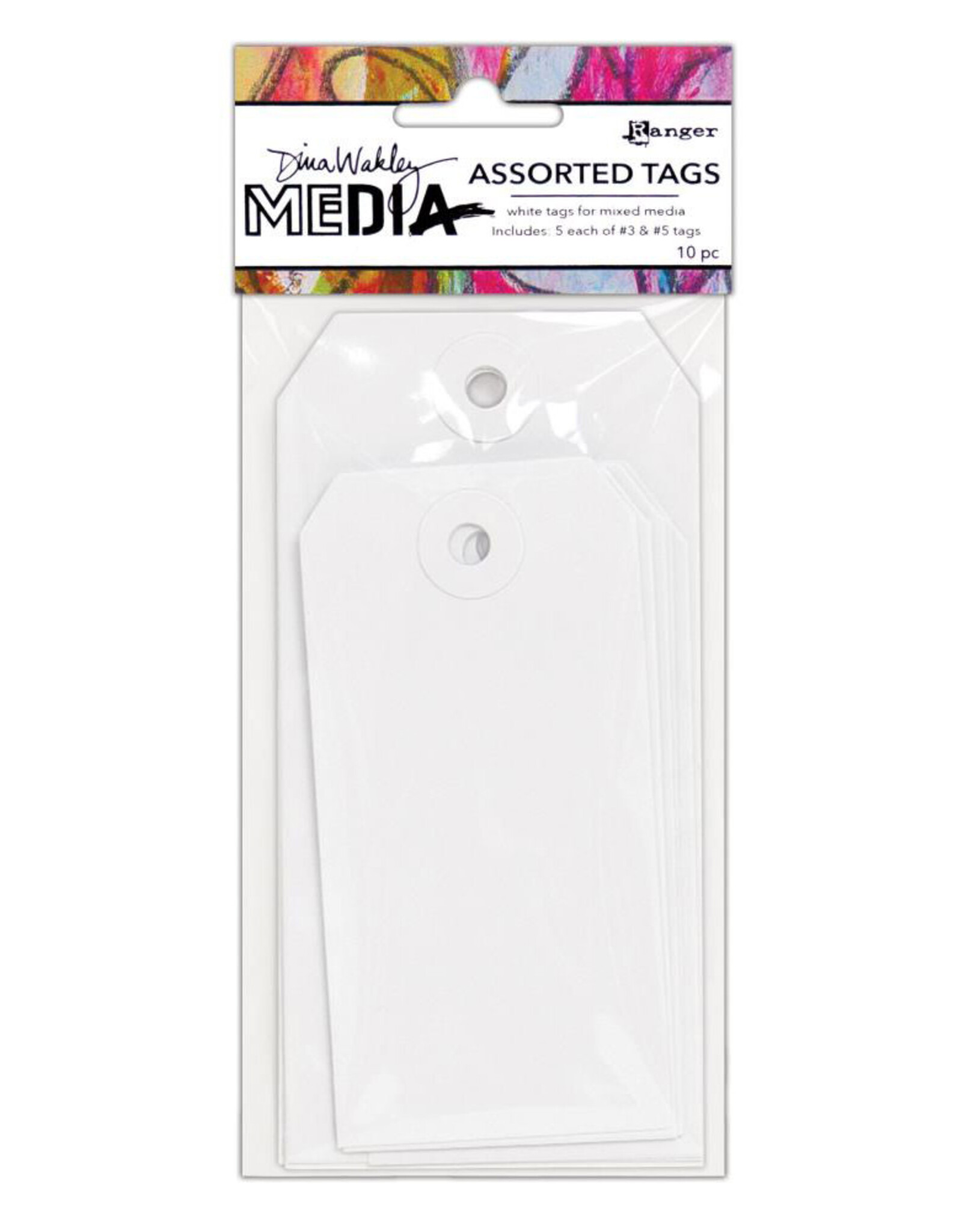 RANGER RANGER DINA WAKLEY MEDIA TAGS ASSORTED SMALL #3 AND #5